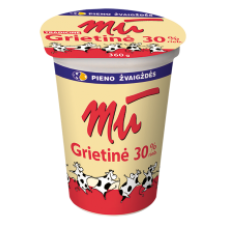 Mu - Sour Cream 30% Fat 360g