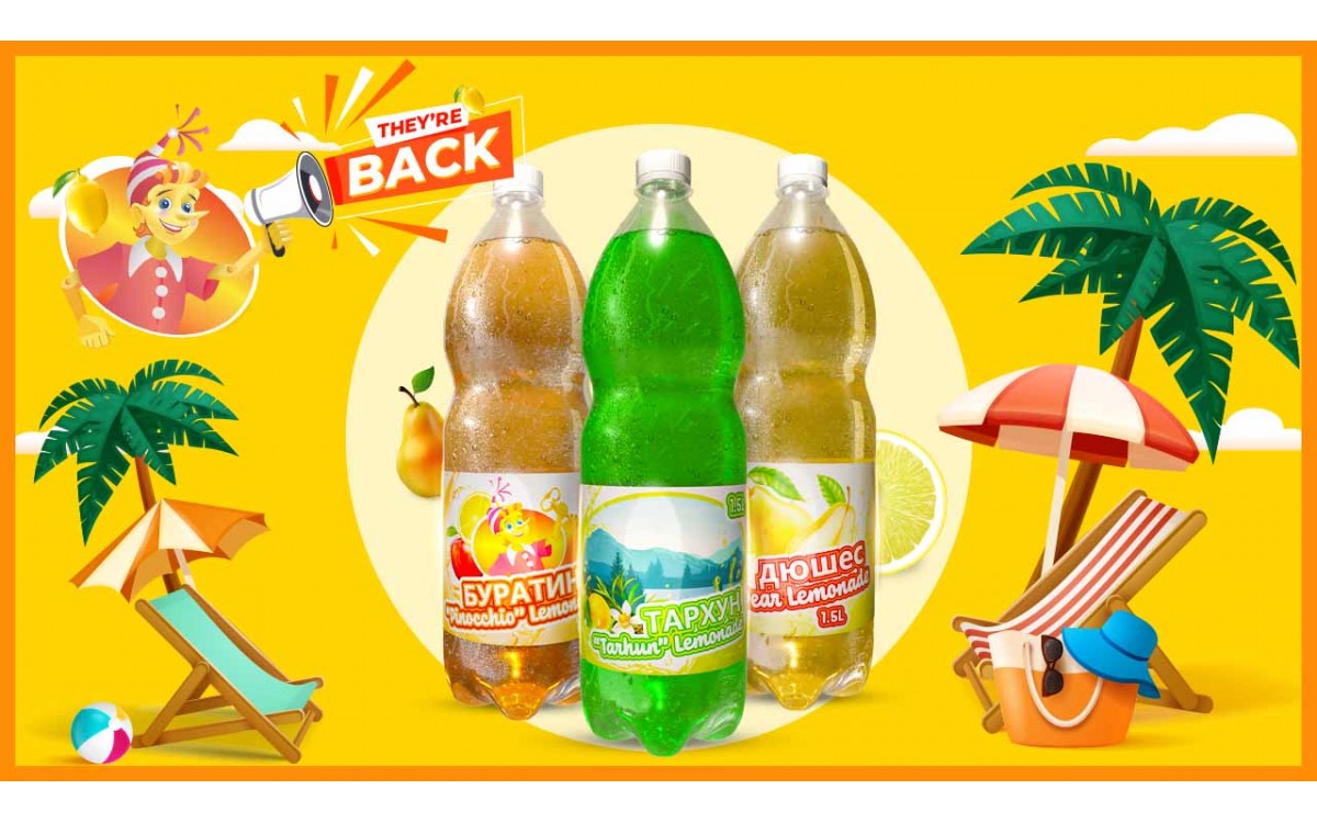 They're Back! Your Favourite Lemonades