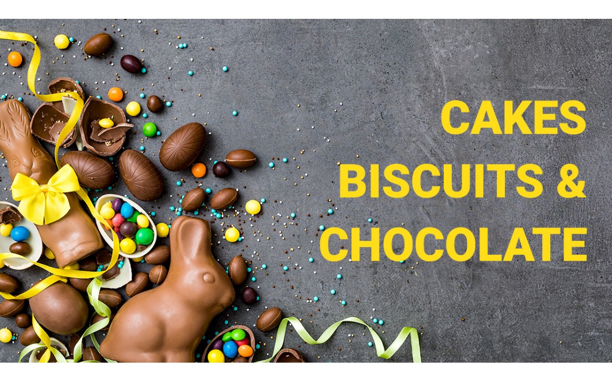 Easter Essentials - Chocolate Biscuits and Cakes 