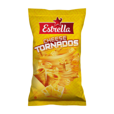 Estrella - Crispy Corn Snacks Cheese Tornados 110g