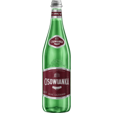 Cisowianka - Natural Mineral Carbonated Water 700ml Glass