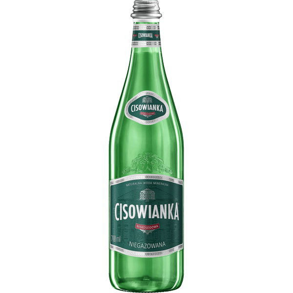 Cisowianka - Natural Mineral Still Water 700ml Glass
