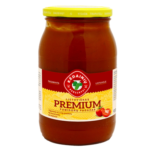 Kedainiu Konservai - Premium Tomato Sauce 900ml