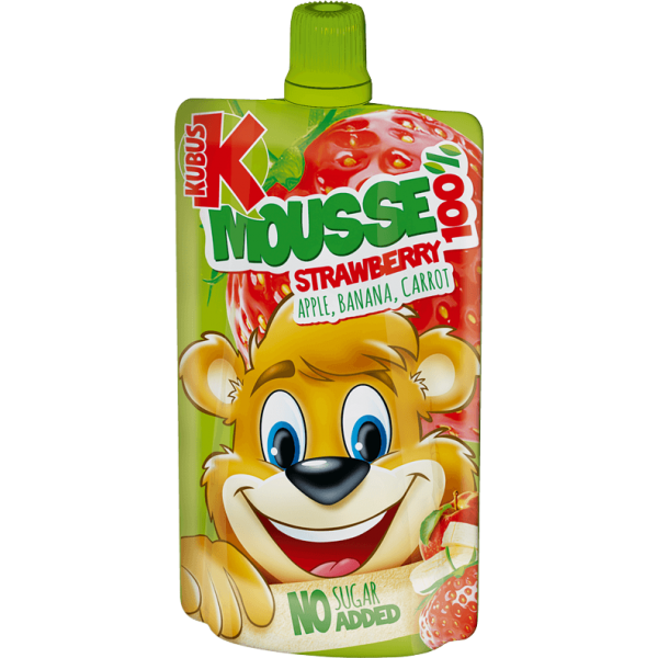 Kubus - Mousse Strawberry 100g
