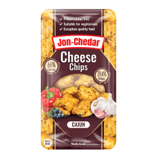 Zemaitijos - Jon Chedar Cajun Cheddar Cheese Snack 50% 80g