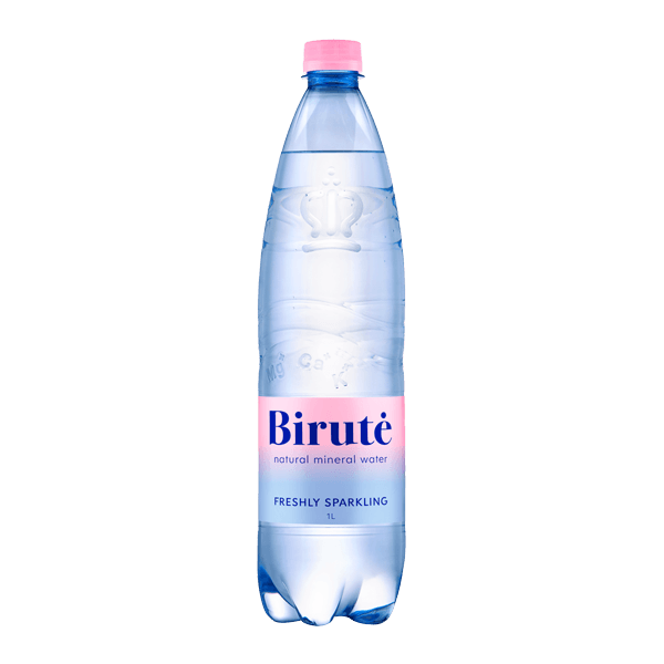 Birute - Carbonated Natural Mineral Water 1L PET