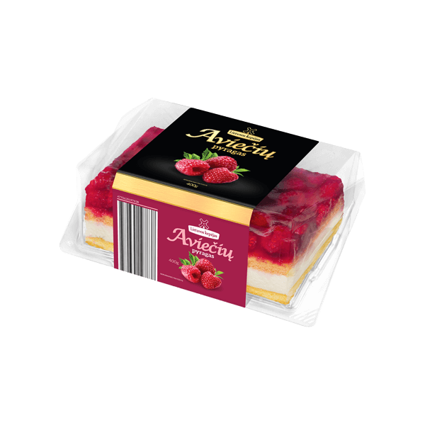 Lietuvos Kepejas - Raspberry Cake (Frozen) 400g