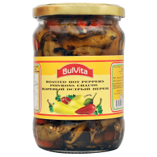 Bulvita - Roasted Hot Peppers 580g