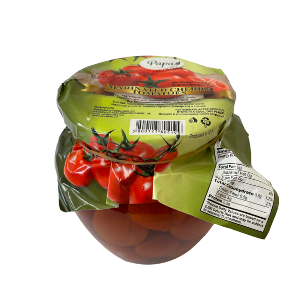 Papa - Red Cherry Tomatoes Marinated 580ml