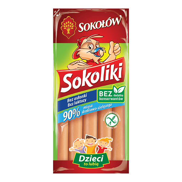 Sokolow - Sokoliki Hot Dogs 140g