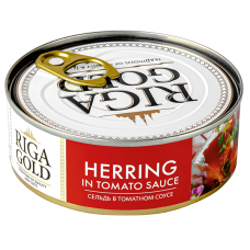 Gamma-A - Atlantic Herring in Tomato Sauce 240g (Key)