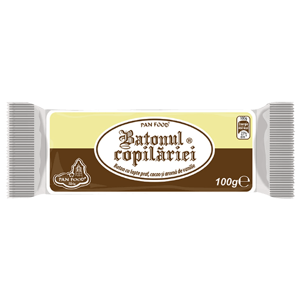 Panfood - Childhood Bar with Cocoa and Vanilla 100g