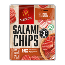 Sokolow - Salami Chips Bacon Flavour 60g