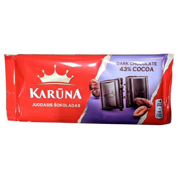 Karuna - Black Chocolate 80g
