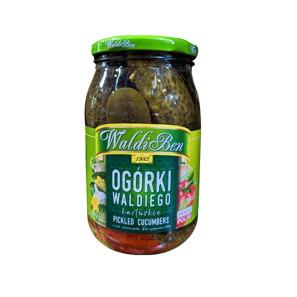 WaldiBen - Pickled Kartuskie Cucumbers 900ml