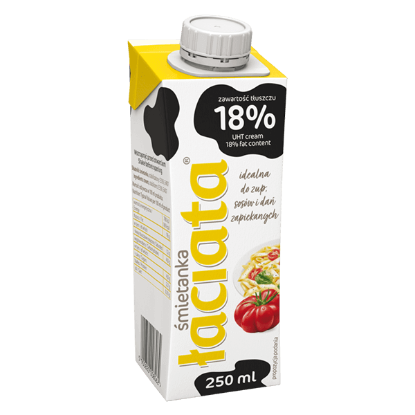 Mlekpol - Laciata Cream 18% Fat 250ml UHT