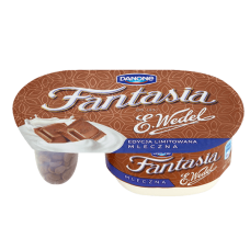 Danone - Fantasia Yoghurt with Wedel Milk Chocolate 104g