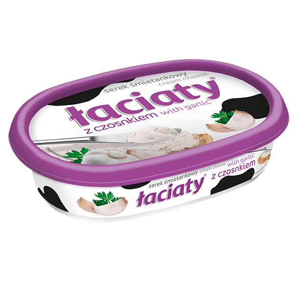 Laciaty - Cream Cheese with Garlic 135g