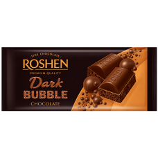 Roshen - Aerated Dark Chocolate 80g