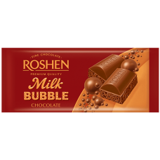 Roshen - Aerated Milk Chocolate 80g