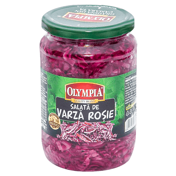 Olympia - Chopped Cabbage Salad / Salata Varza Rosie Tocata 720ml