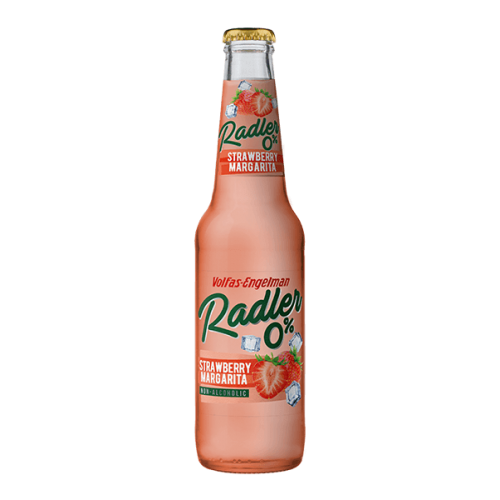 Volfas Engelman - Radler Non Alco Strawberry 330ml Glass