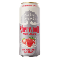 Volfas Engelman - Sherwood Non Alco Cider Strawberry and Cream 500ml can