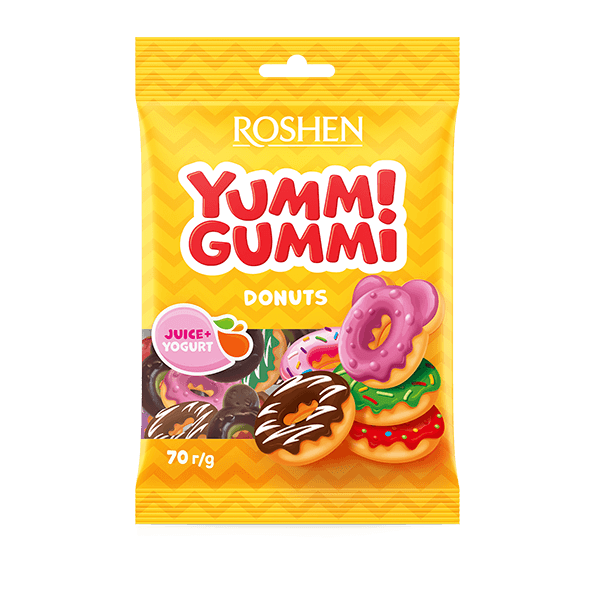 Roshen - Yummi Gummi Donuts 70g