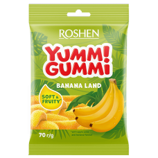Roshen - Yummi Gummi Banana Land 70g