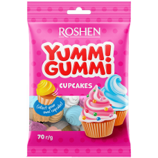 Roshen - Yummi Gummi CupCakes 70g
