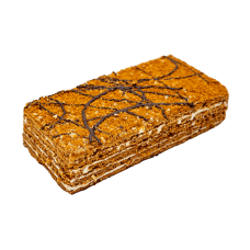 Amber Bakery - Square Honey and Walnut Cake 600g