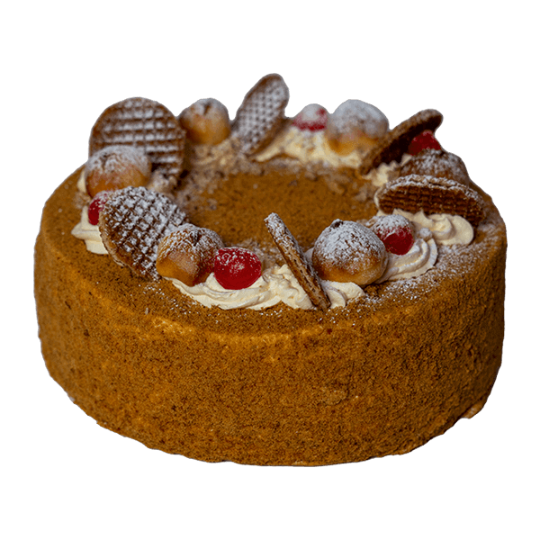 Amber Bakery - Round Honey Cake Frozen 900g