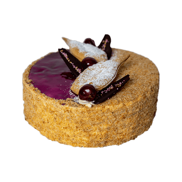 Amber Bakery - Round Napoleon Cake with Jam Frozen 1.1kg