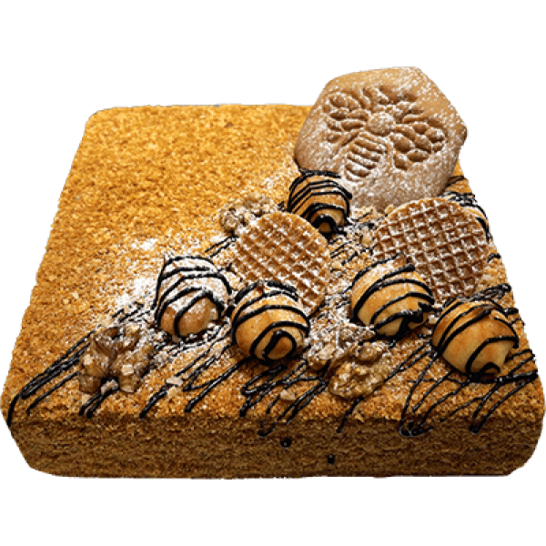 Amber Bakery - Large Honey and Walnut Cake 1.2kg