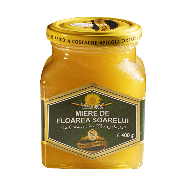 Apicola Costache - Camara Lui Mos Costache Sunflower Honey 400g