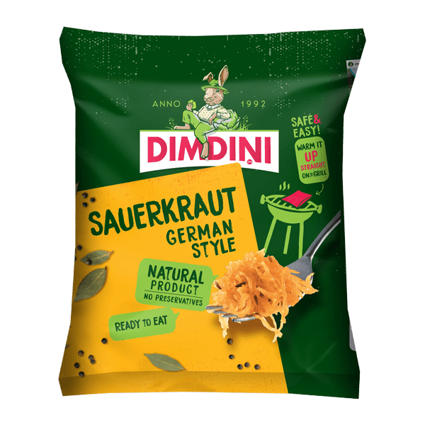 Dimdini - Sauerkraut in German Style Grill Pack 500g