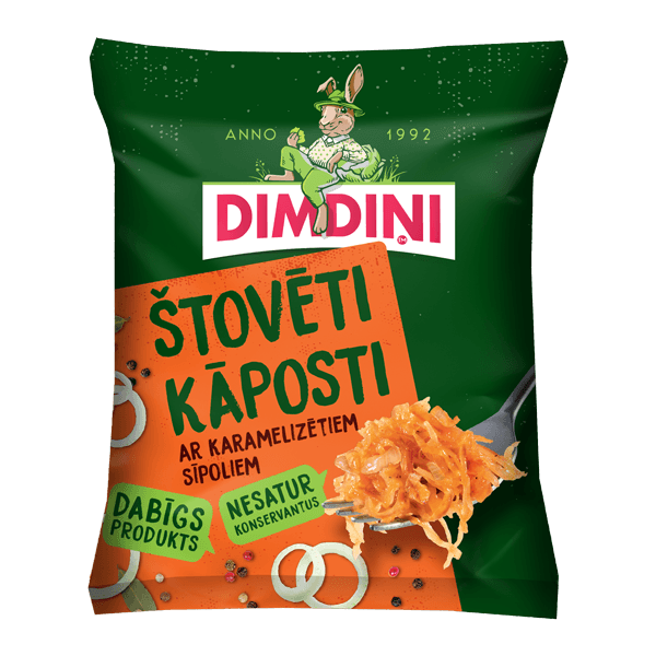 Dimdini - Sauerkraut in German Style with Onions Grill Pack 500g