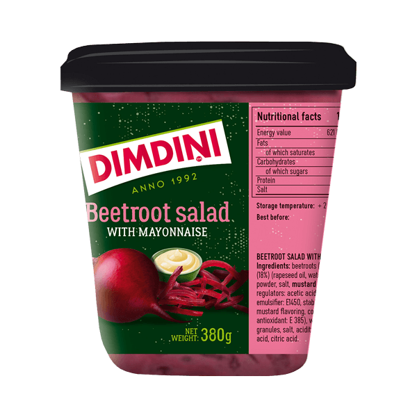 Dimdini - Beet Salad with Mayonnaise 380g