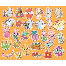 Take - Easter Stickers 3 (Orange)