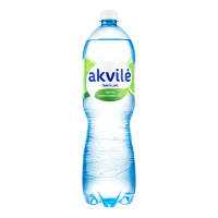Akvile - Lime Flavour Lightly Carbonated Water 1.5L