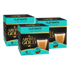 Aroma Gold - Coffee Capsule Flat White DG 16 Pods 187.2g