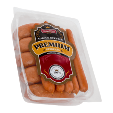 Delikatesas - Premium Hot Smoked Sausages Mix 600g