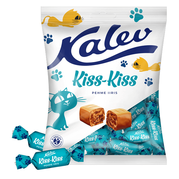 Kalev - Kiss Kiss Milk Toffee 150g