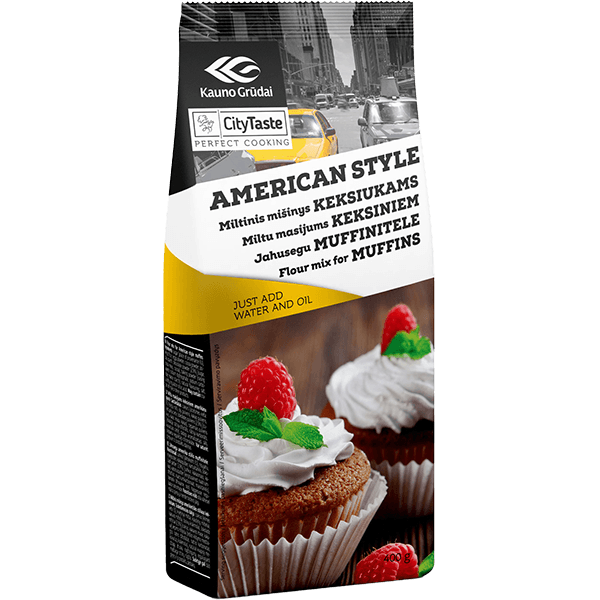 Kauno Grudai - Flour Mix for American Chocolate Muffins 400g