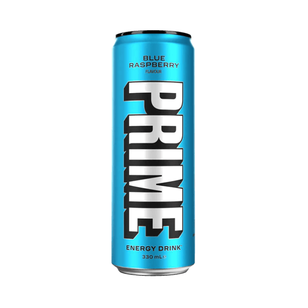 Prime Hydration Drink Blue Raspberry Can 330ml