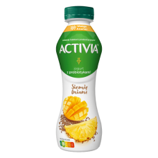 Activia - Mango Pineapple and Flax Flavour Yogurt Drink 280g