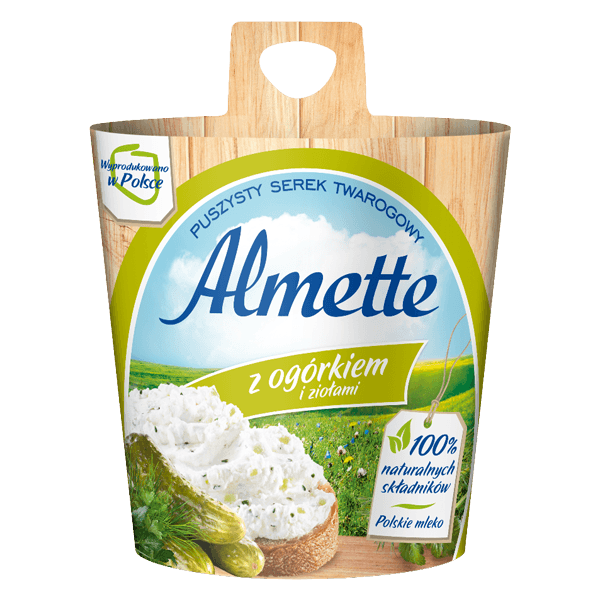 Hochland Almette - Cream Cheese Cucumber / Herbs 150G