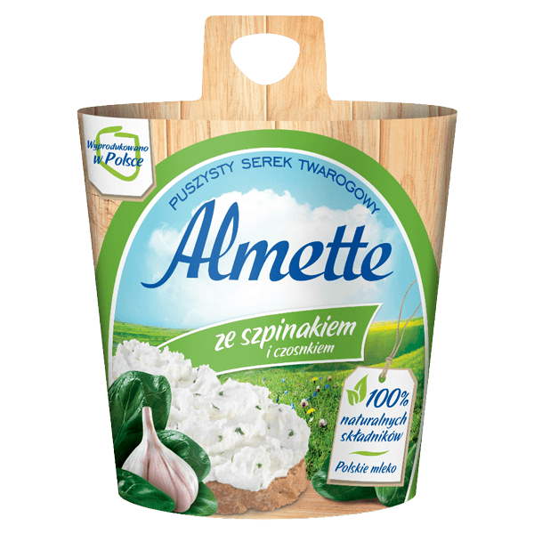 Hochland Almette - Cream Cheese Spinach 150g