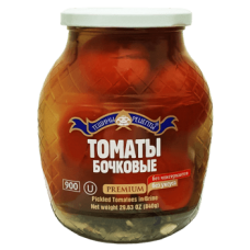 Teshchiny Recepty - Pickled Tomatoes in Brine Bochkovie 900ml