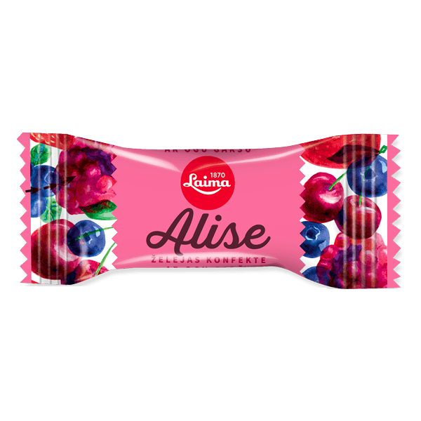 Laima - Alise Berry Flavoured Jelly Candy 500g